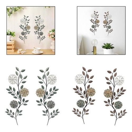 Flower hanging decorations - 2x,