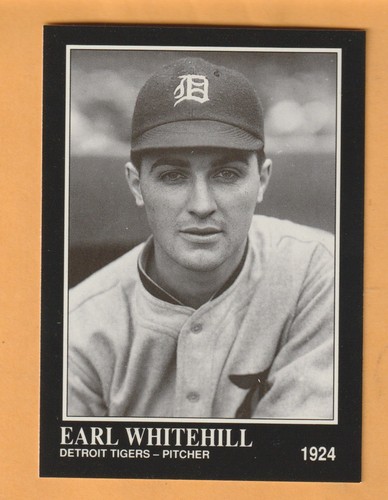 Earl whitehill detroit - whitehill, tigers