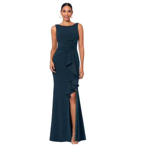 Betsy adam evening gown - adam, pine