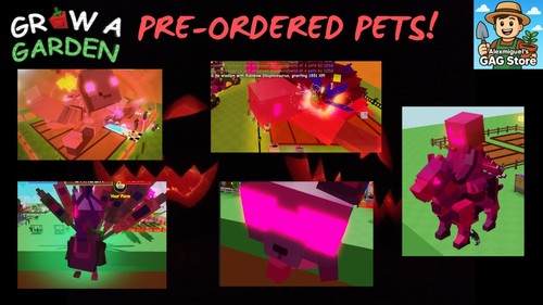 Grow garden pets - a,