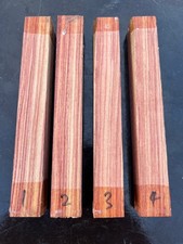 BRAZILIAN TULIPWOOD (ROSEWOOD) pen blank 150 x 16-20 x 16-20mm