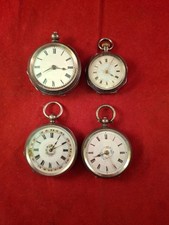 4 Hallmarked Silver Ladies