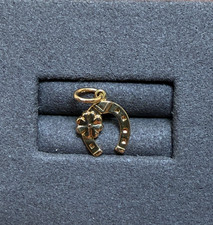 9ct Yellow Gold Lucky Horse