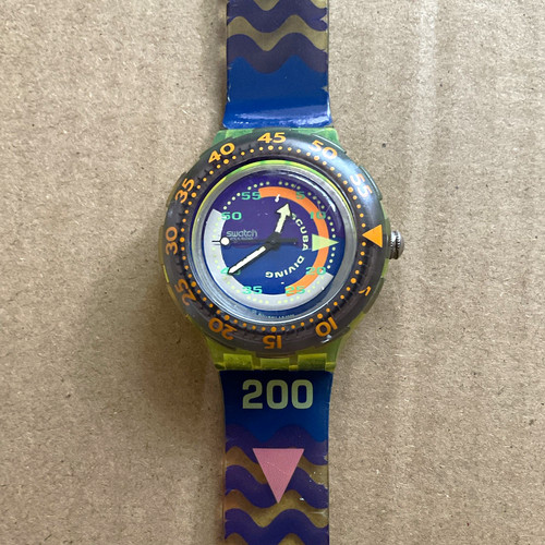 Swatch 1992 scuba vintage - swatch,