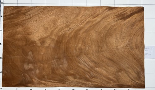 Mahogany swirl real wood - mahogany,