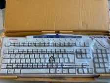 Compaq White PS2 Keyboard