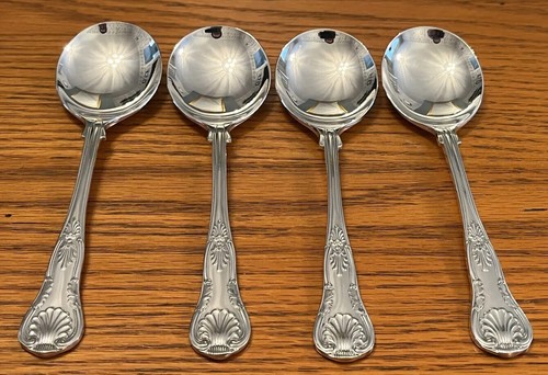 Epns butler desert spoons - butler,