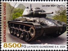 VIETNAM WAR US Army M24 CHAFFEE  Light Tank Stamp (2024 Guinea)