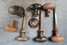 Job Lot of 7 Cast Metal Oval