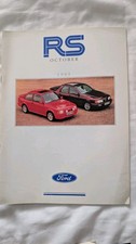 Ford Sierra Sapphire RS Cosworth And Escort RS Turbo Sales Brochure