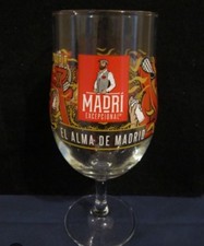 Madri Beer Glass El Alma De