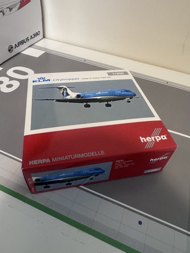 Herpa klm fokker - 70, 1:200
