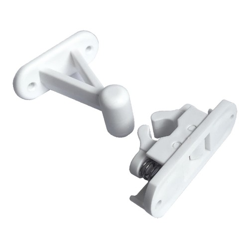 Shaped door catch clip latch - shaped,