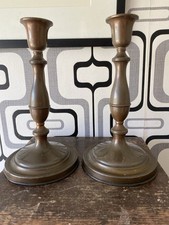 Antique copper candlesticks - antique,