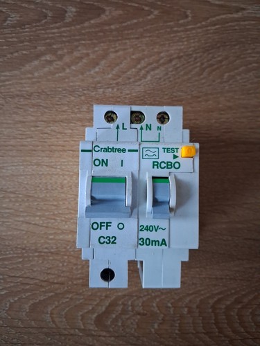 Crabtree polestar rcbo - rcbo, rcd