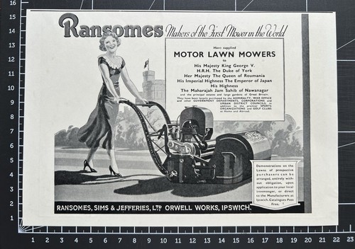 Ransomes motor lawn mowers - ransomes,