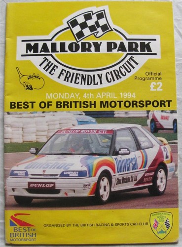 Mallory park apr 1994 - 1994, brscc