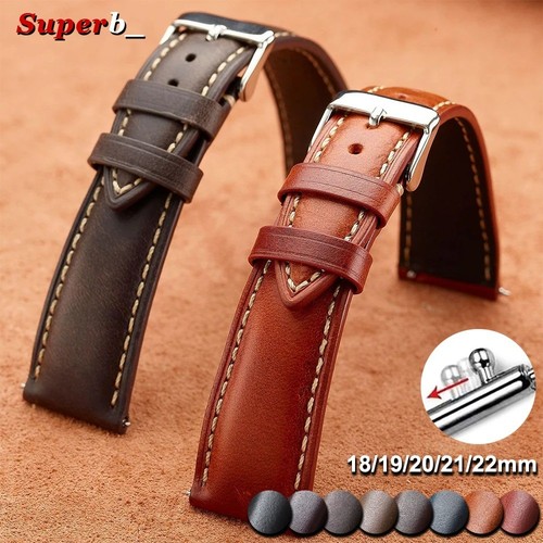 Genuine leather watch - genuine,