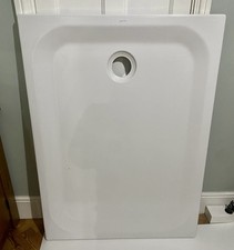 Bette Ultra Snow Shower Tray 1200 x 900mm x 35mm Steel (1260-440)