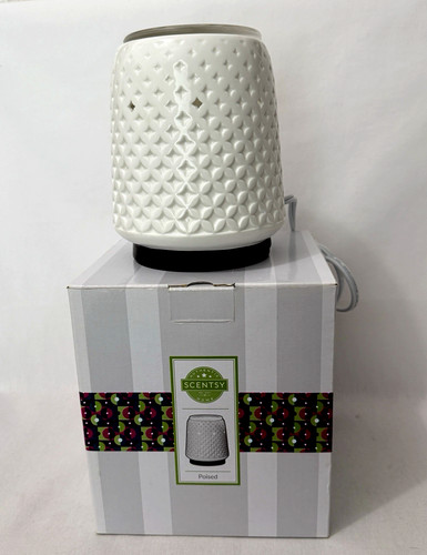 Scentsy poised white - white, wax