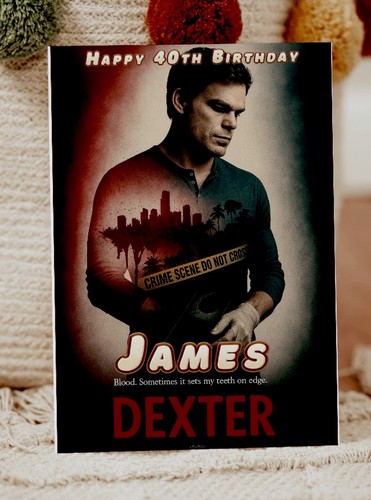 Dexter personalised birthday - dexter,