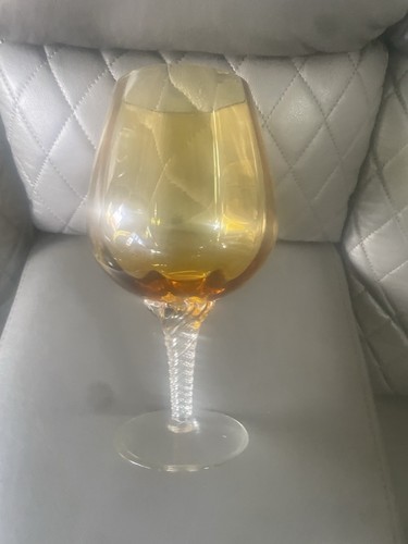 Vintage mid century amber - vintage,
