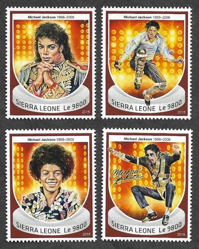 Michael jackson special stamps - jackson,