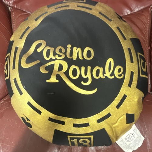 Casino chip design pillow - chip,