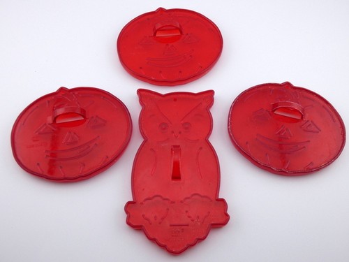 Vintage halloween hrm red - halloween,