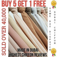 Chiffon Scarf Hijab BUY 5 GET