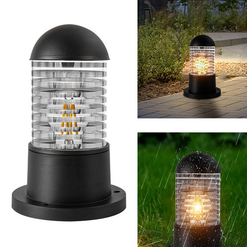 Vintage pillar light black - vintage,