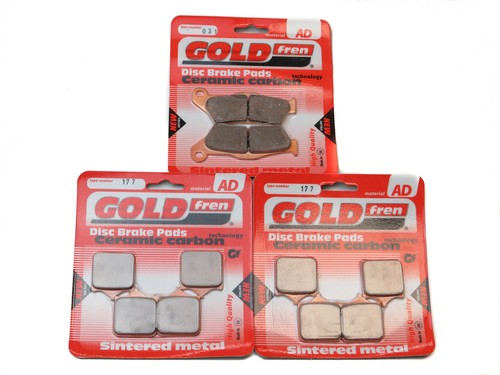 Brake pads front - brake, rear