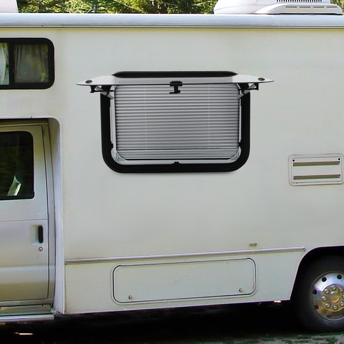 Caravan hinged push - push, out