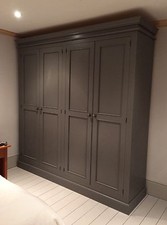 Wardrobe - Painted Edwardian