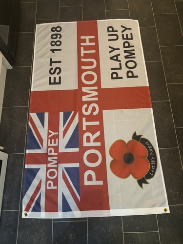Portsmouth pompey flag - pompey,