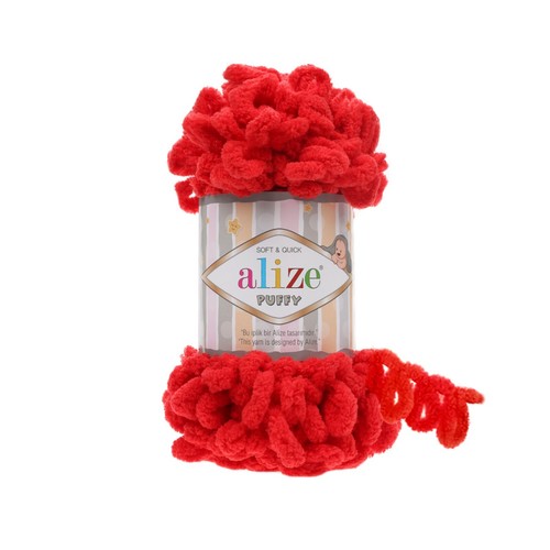 Alize puffy yarn 100g ball - alize,
