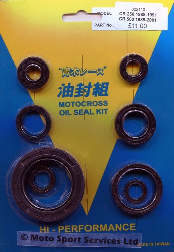 Engine oil seal kit honda - engine,