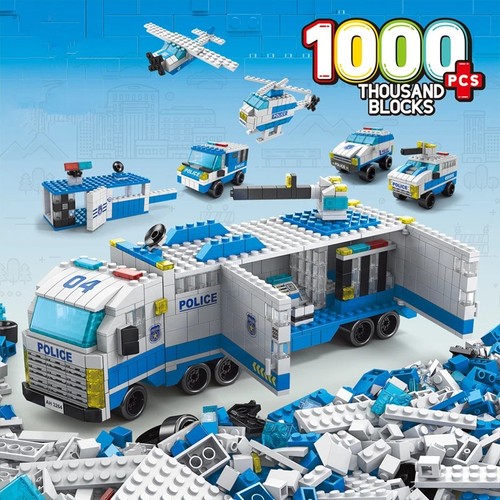 6in1 police fire engine - 6in1,