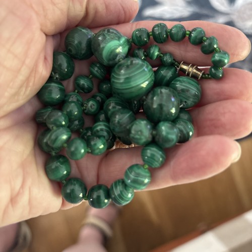 Beautiful string malachite - beautiful,