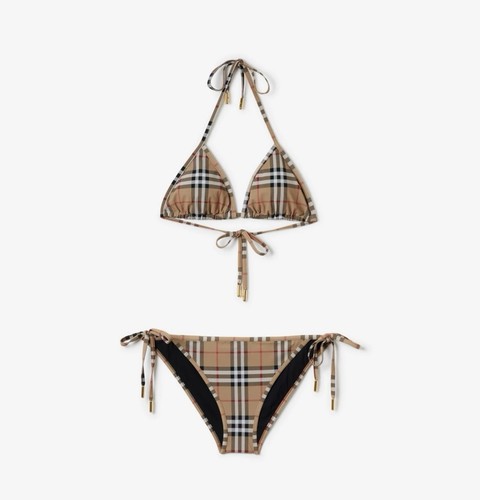 Burberry check triangle - check,