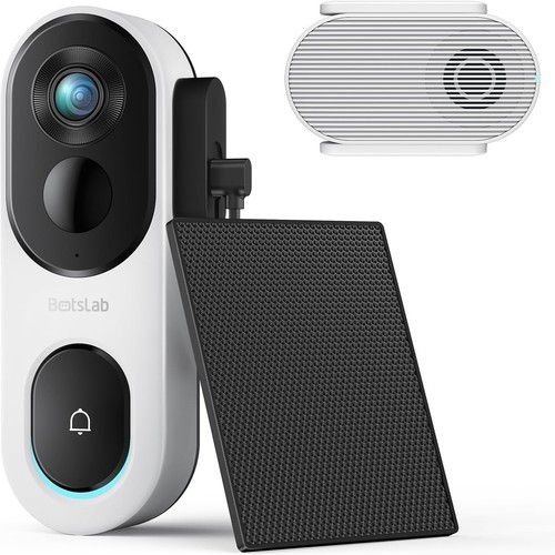Botslab solar doorbell camera - botslab,