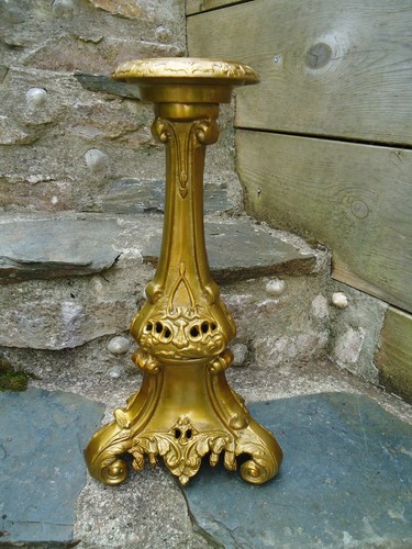 Large gold italian - gold, vintage