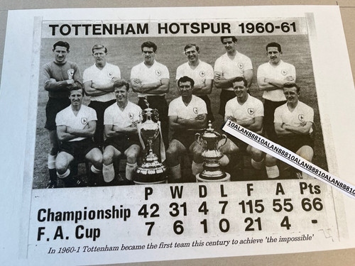Tottenham hotspur 1960 1961 - tottenham,