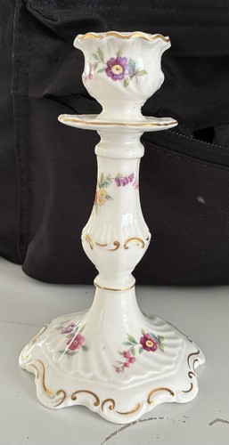 Coalport bone china candle - china,