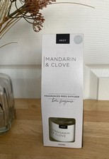 BRAND NEW Next Mandarin & Clove Fragranced Reed Diffuser 100ml