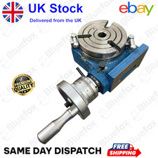 4" 110MM HV4 HORIZONTAL VERTICAL ROTARY TABLE HEAVY DUTY TABLE