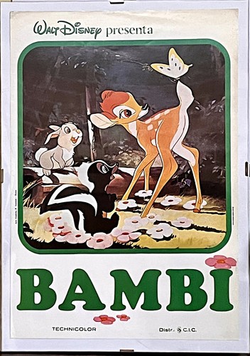 Small cinema poster bambi - poster,