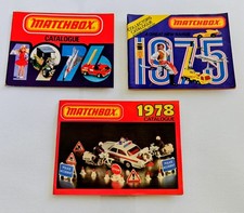 Vintage Matchbox Superfast 75 MoY Superkings Catalogues 1975  1976 1978  Mint