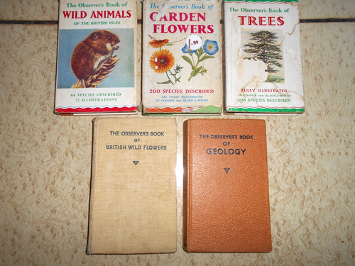 Vintage observer books 5 - books, x