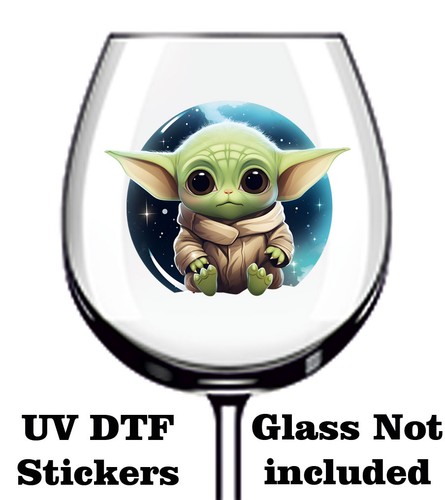 Colourful baby yoda dtf - baby,